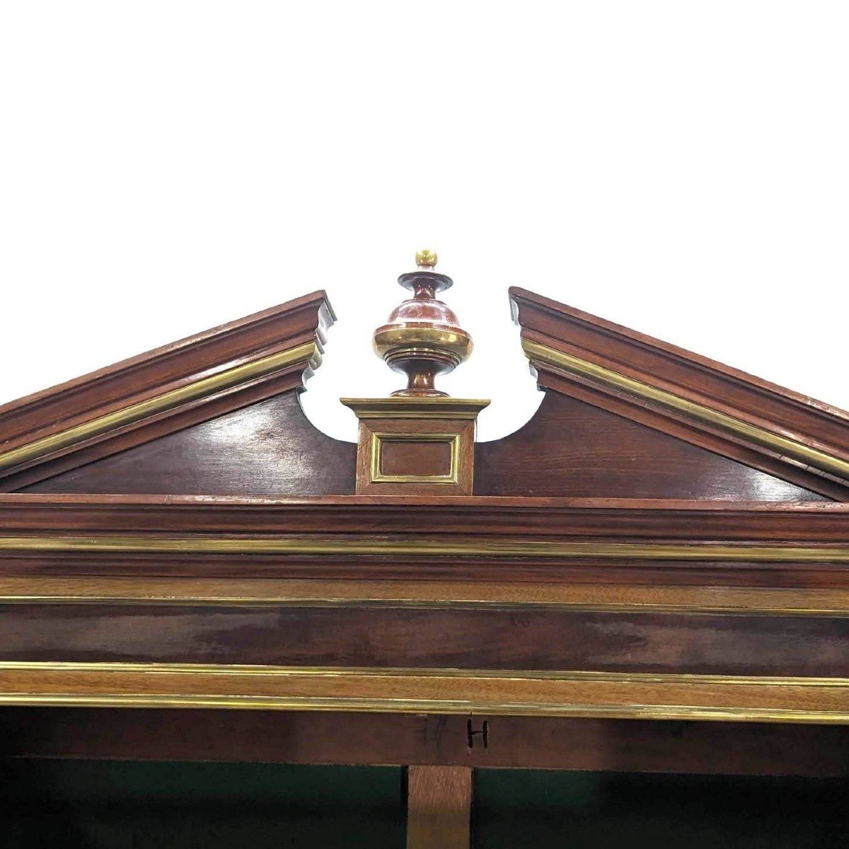 Mahogany Library Louis XVI Style Nineteenth Time-photo-4