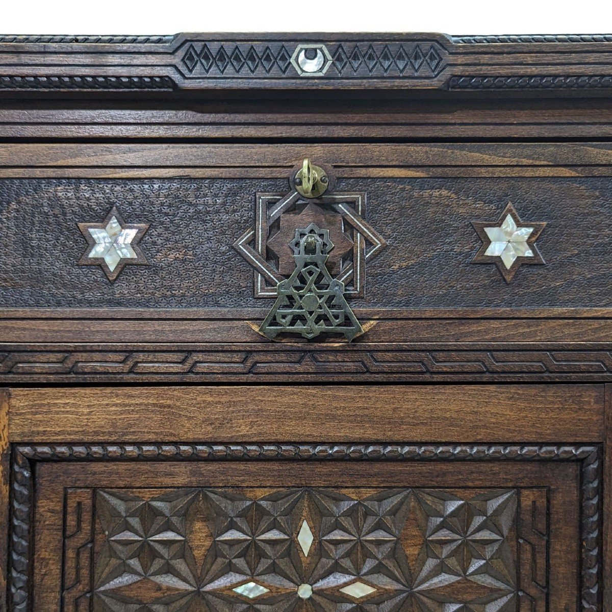 Algerian Oriental Serving Period 1900 Inlays-photo-3