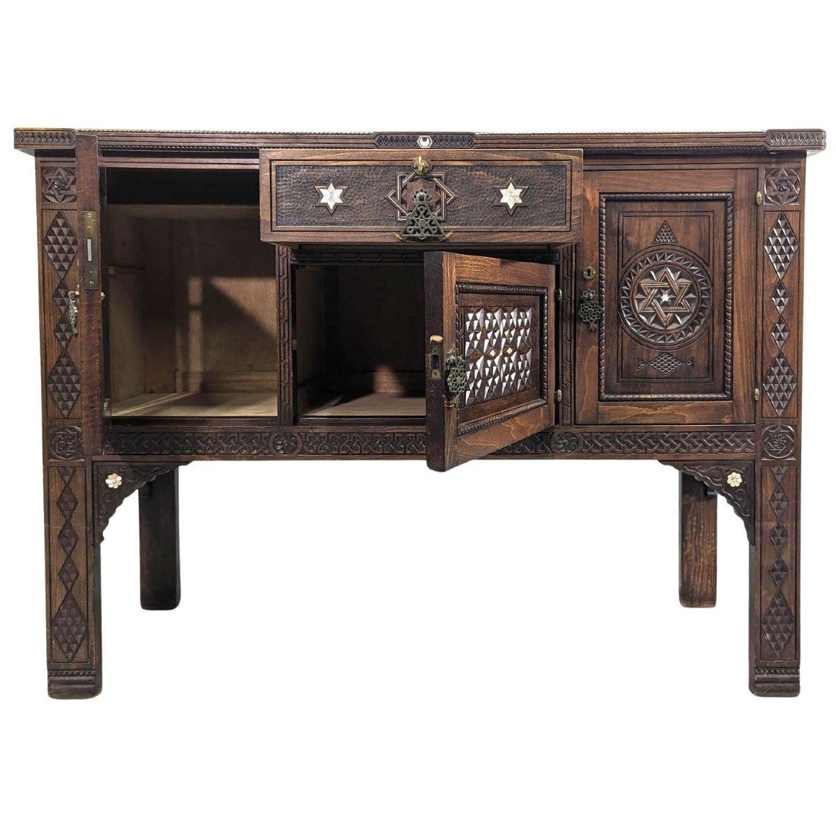 Algerian Oriental Serving Period 1900 Inlays-photo-1