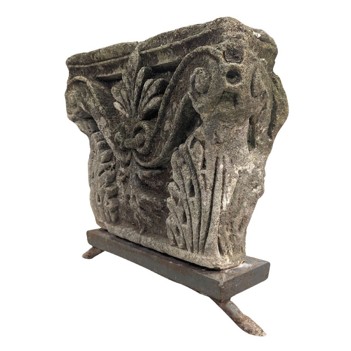 Fragment Carved Column Element (archaeology)-photo-1