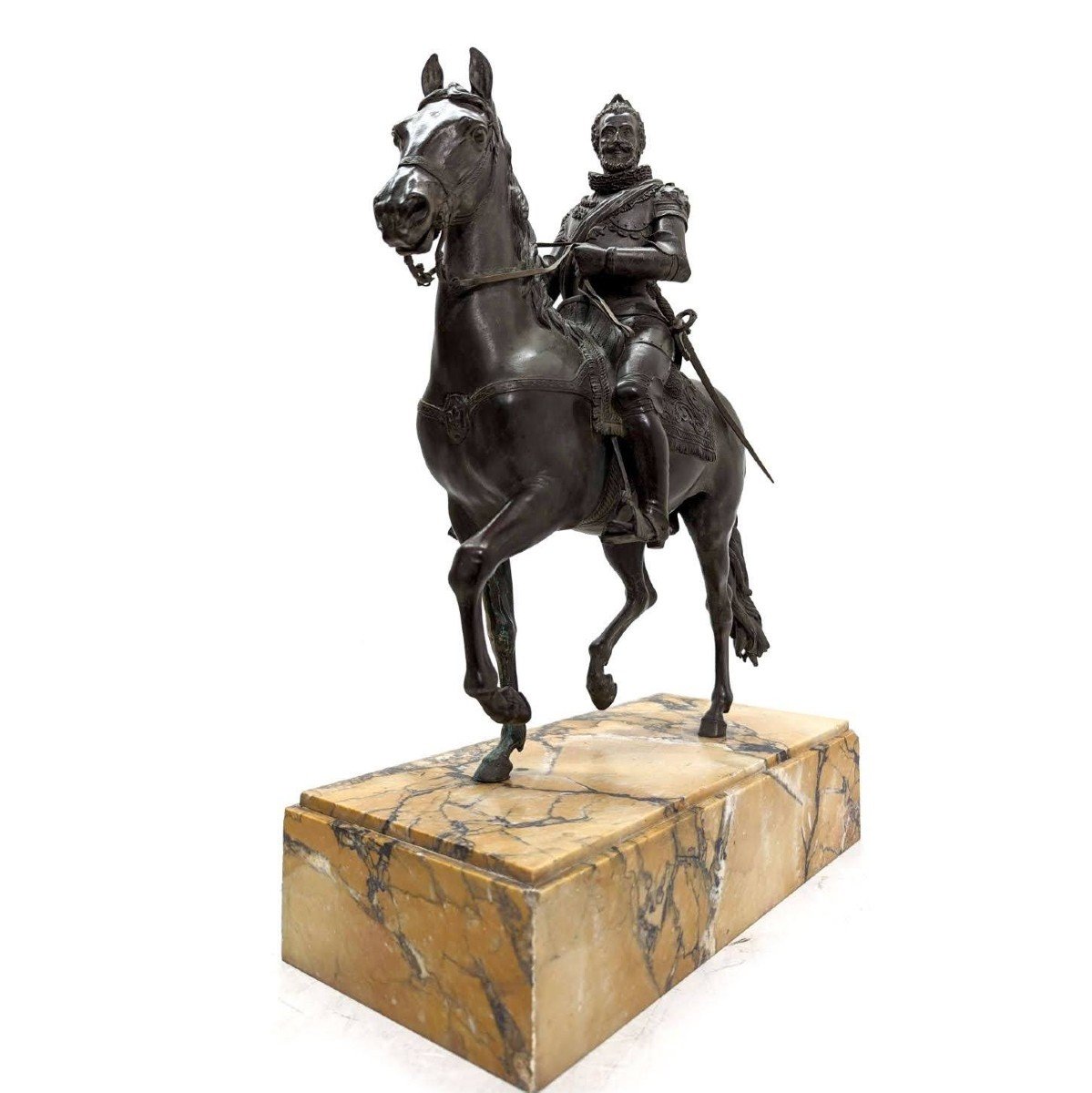 Equestrian Statue Of Henry IV On Horseback 19th Century-photo-1