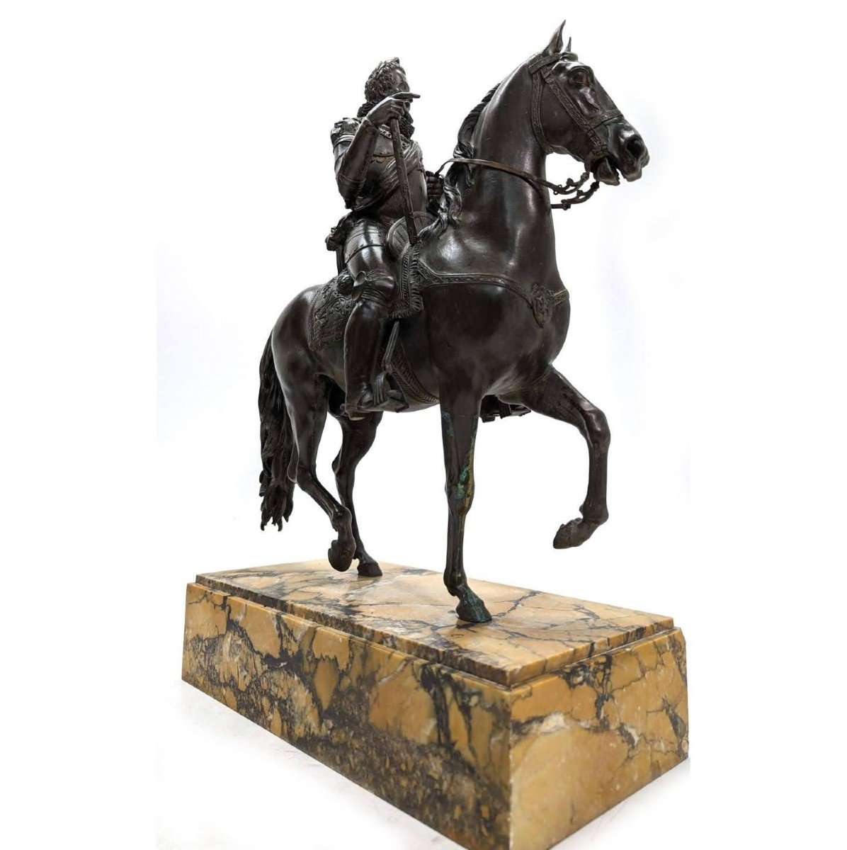 Equestrian Statue Of Henry IV On Horseback 19th Century-photo-2