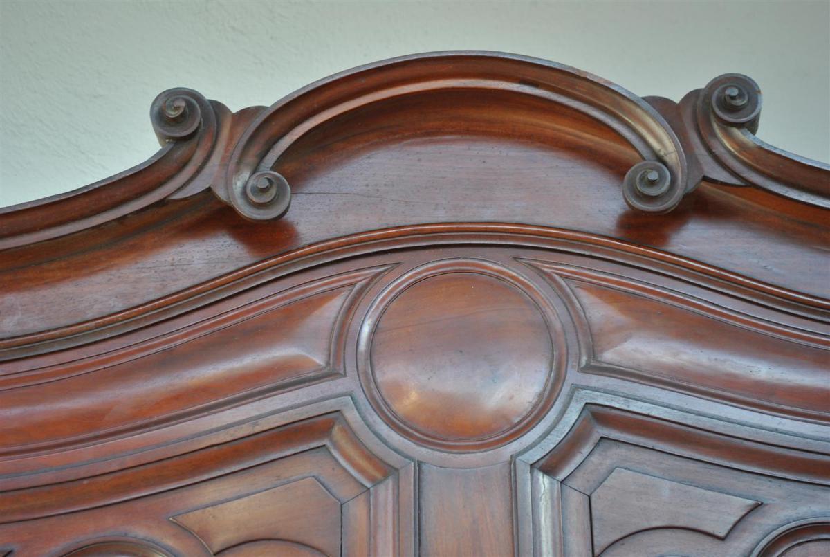 Wardrobe From Port Louis XV Mahogany Massif XVIIIth-photo-3