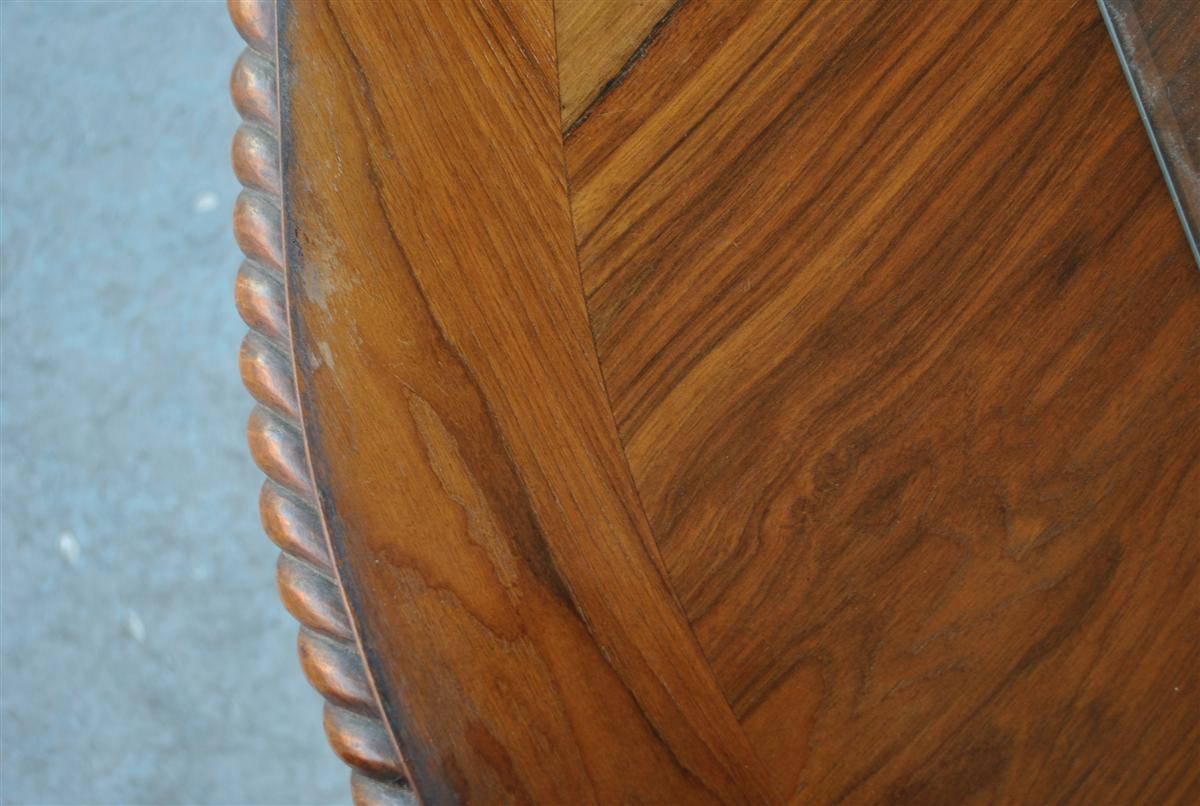 Table Rounded Edges 1940 Walnut-photo-4