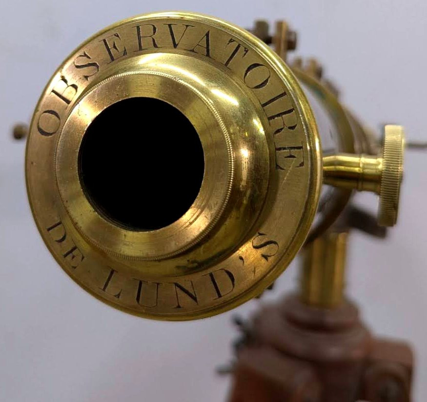 lunette astronomique fin XIXème début XX ème en laiton -photo-4