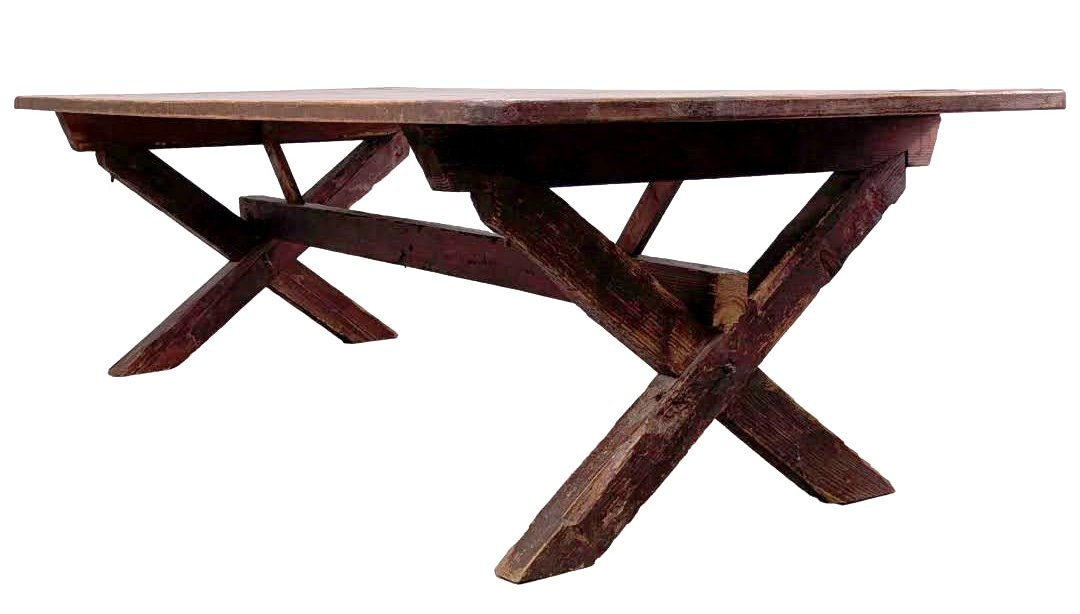 Large 250cm Castle Farmhouse Table-photo-3