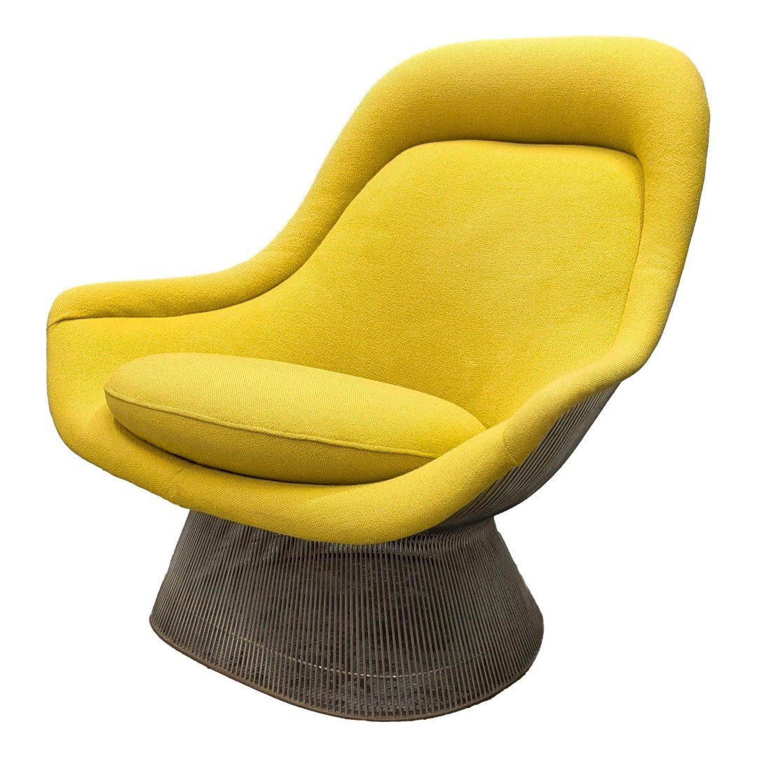 Série de 2 fauteuils Easy chair de Warren Platner édition Knoll 1960-photo-3
