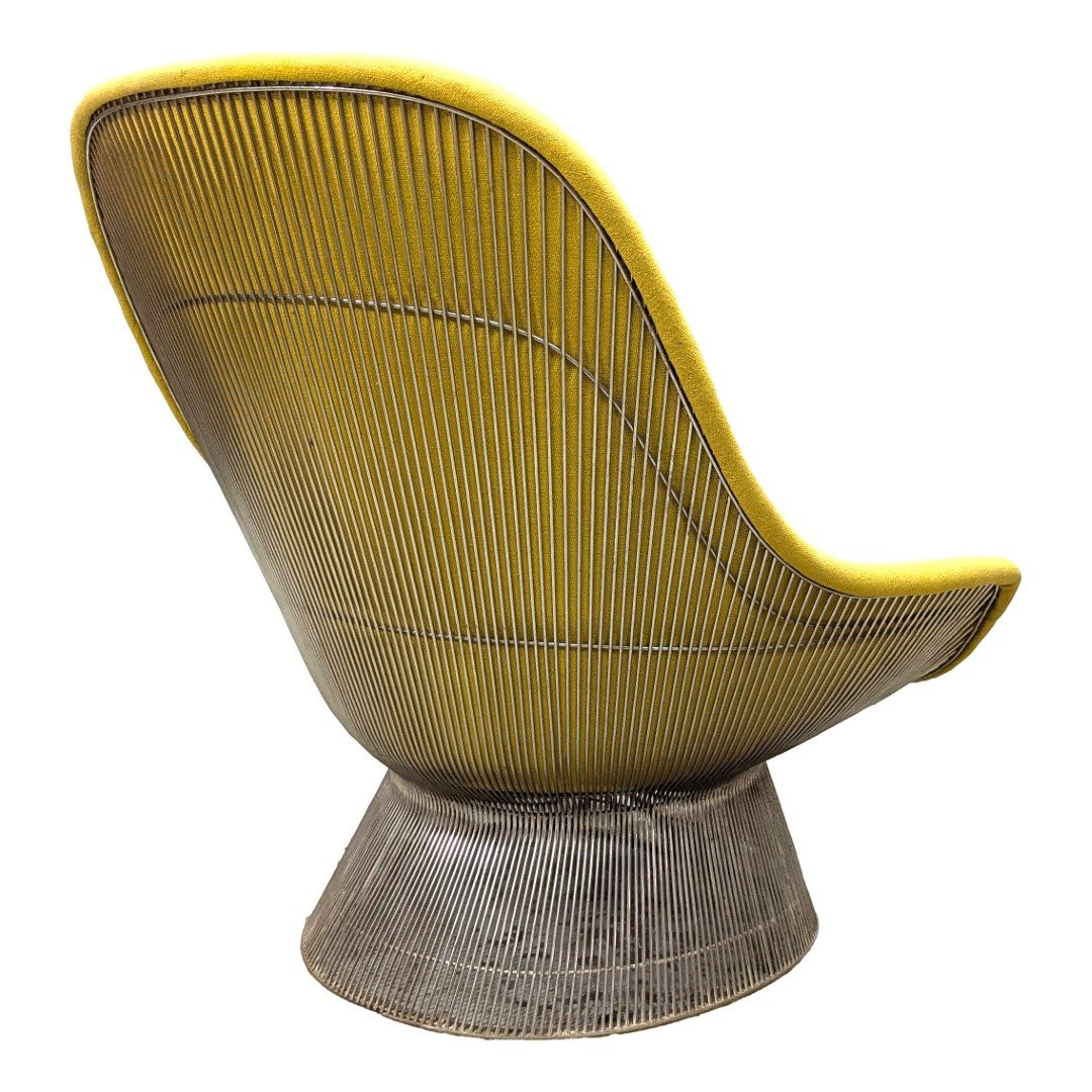 Série de 2 fauteuils Easy chair de Warren Platner édition Knoll 1960-photo-5