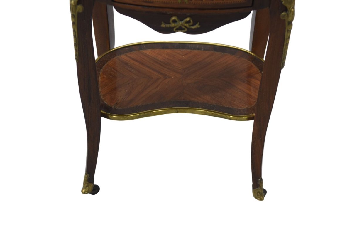 Chevet style Louis XVI acajou époque XIXème-photo-2