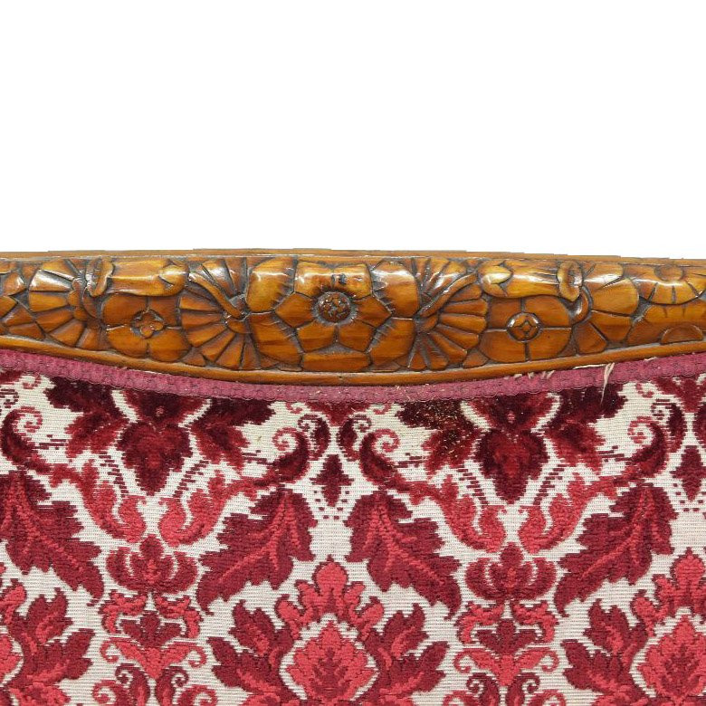 Mahogany Bench Seat By Paul Follot-photo-1