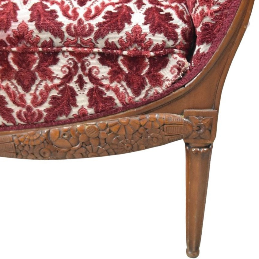 Mahogany Bench Seat By Paul Follot-photo-2