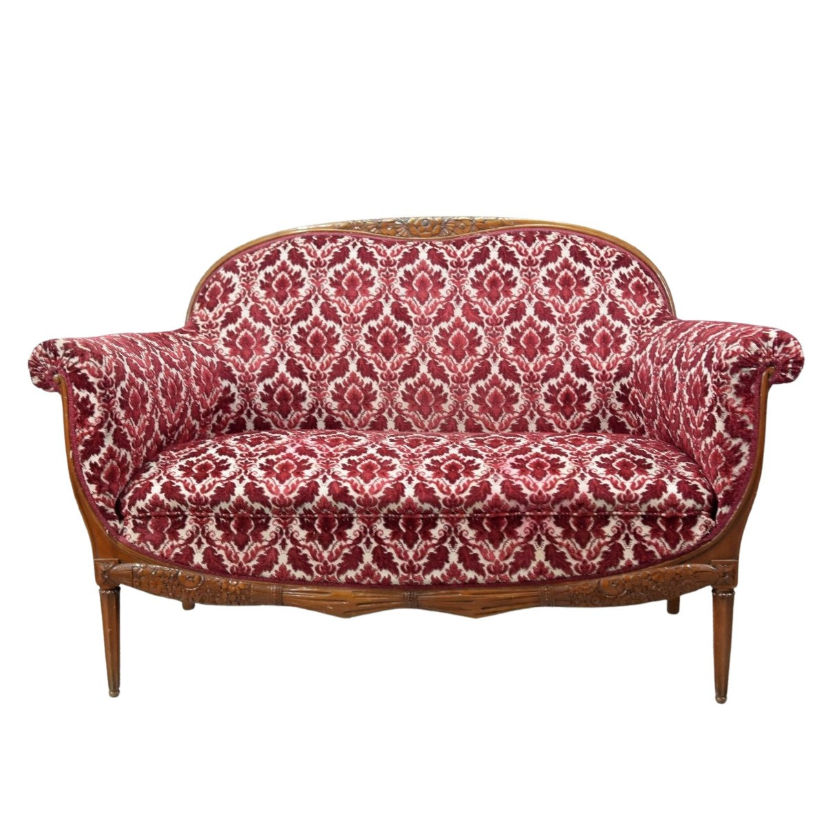 Mahogany Bench Seat By Paul Follot