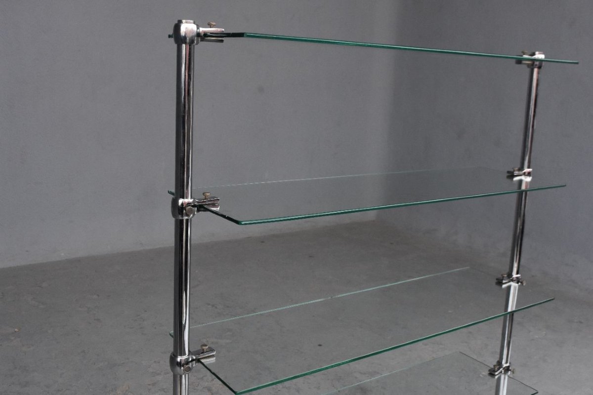 Présentoirs de vitrines en inox et verre Maison Landes à Bordeaux-photo-3