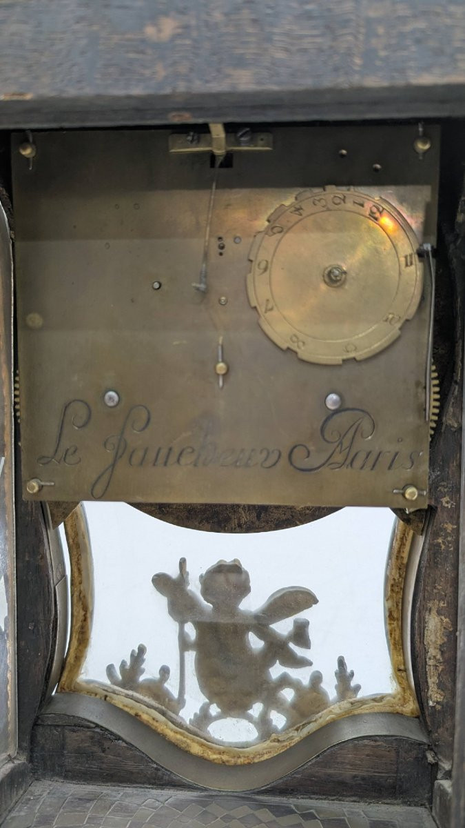 Cartel époque Louis XV Lefaucheur Paris-photo-7