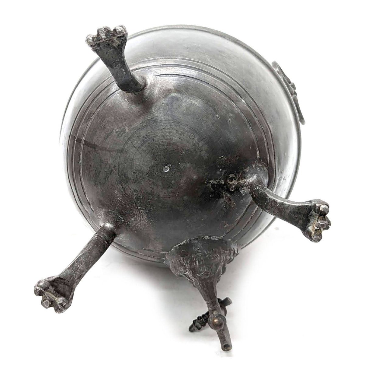 18th Century Pewter Teapot-photo-2