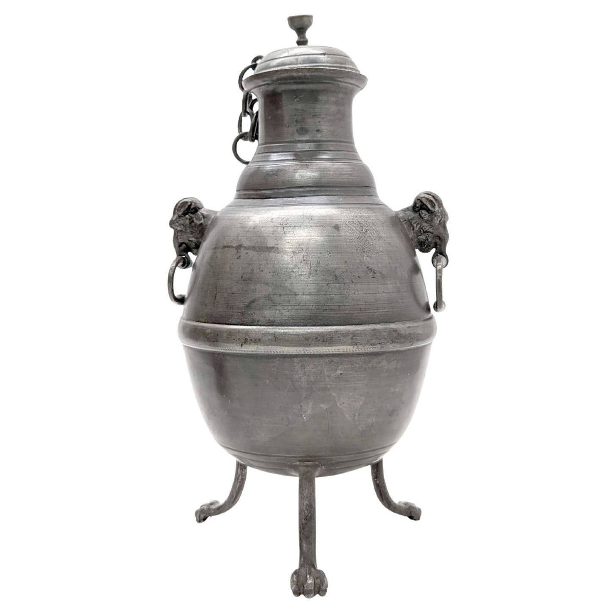 18th Century Pewter Teapot