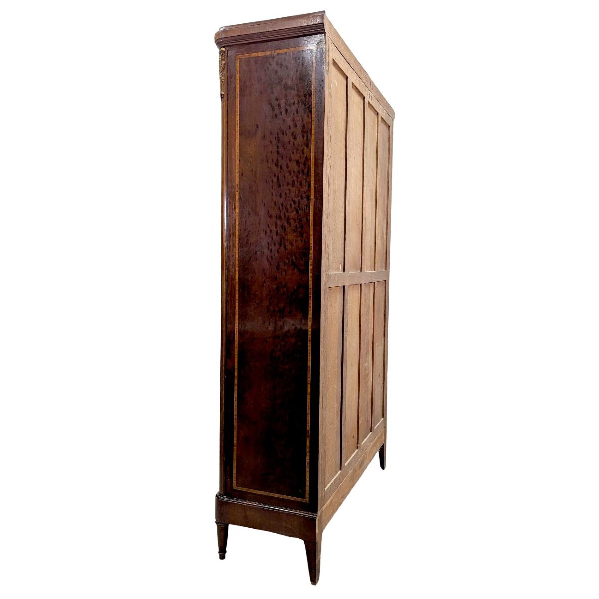 Napoleon III Inlaid Mirror Cabinet 1900-photo-4