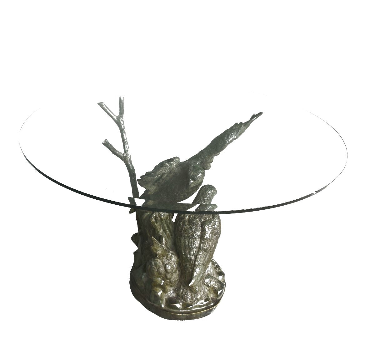 Middle Table With Bronze Eagles-photo-3