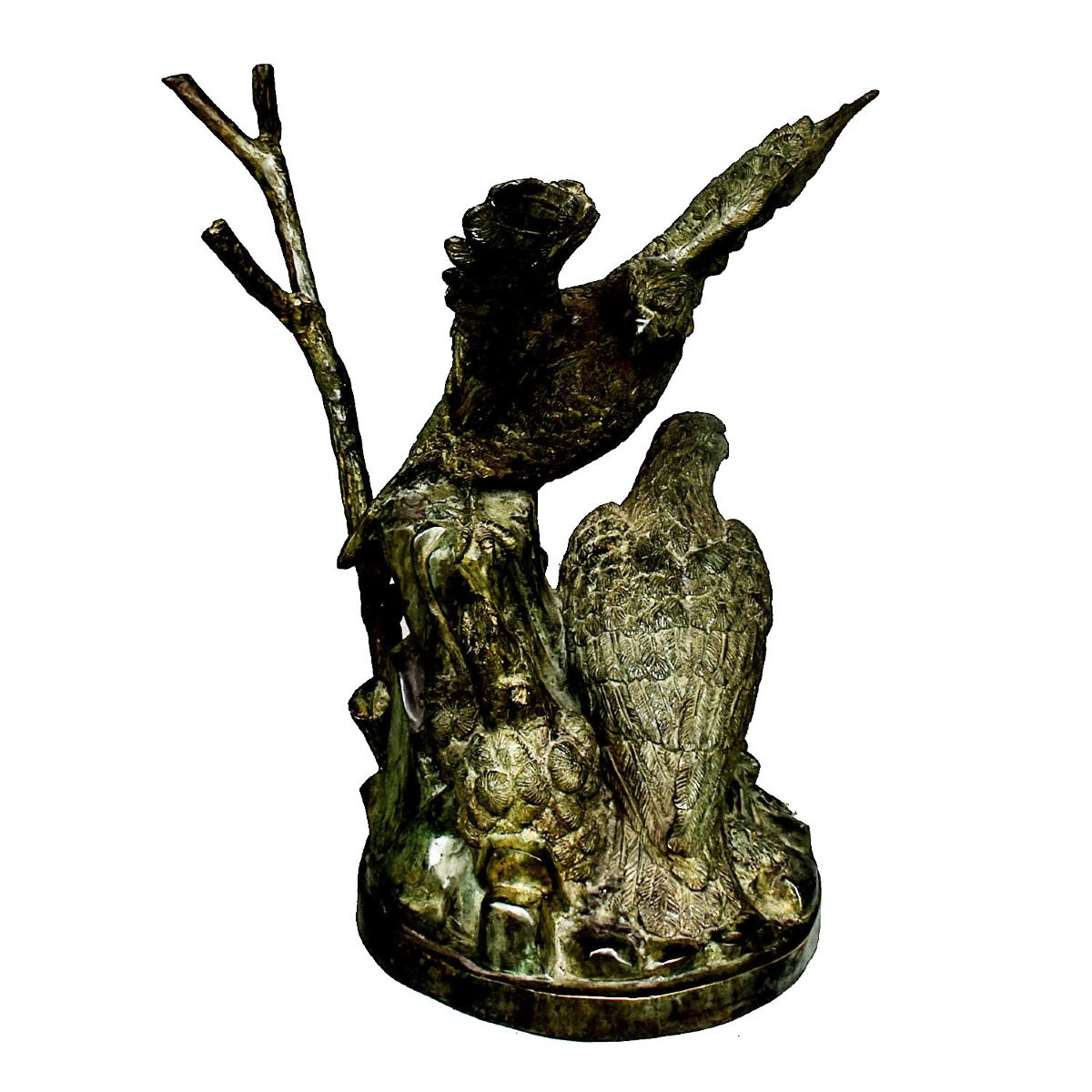Middle Table With Bronze Eagles-photo-4