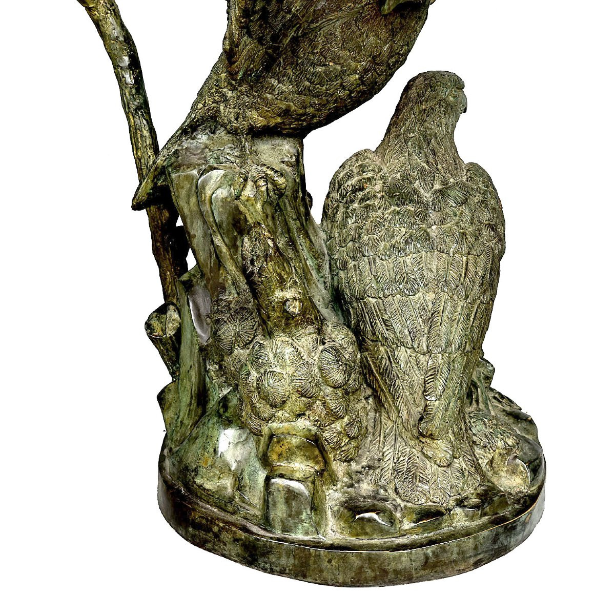 Middle Table With Bronze Eagles-photo-3
