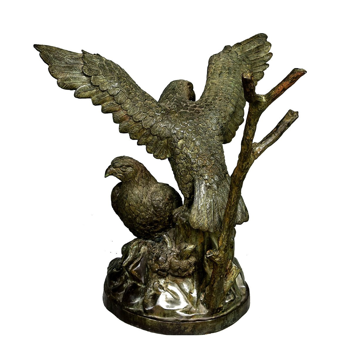 Middle Table With Bronze Eagles-photo-4