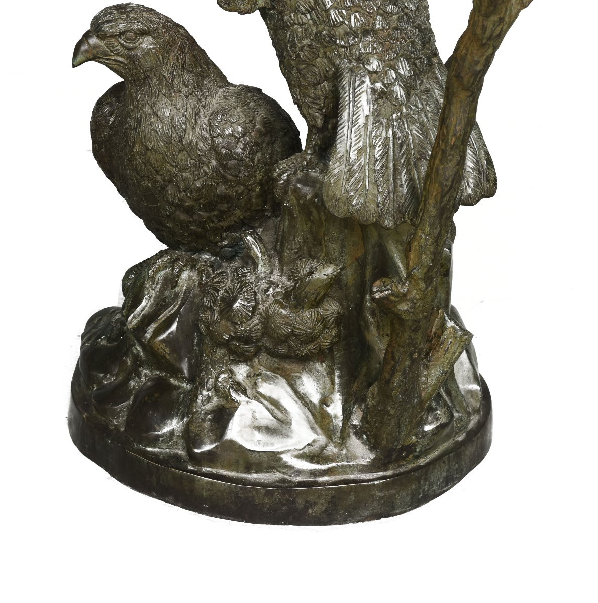 Middle Table With Bronze Eagles-photo-6