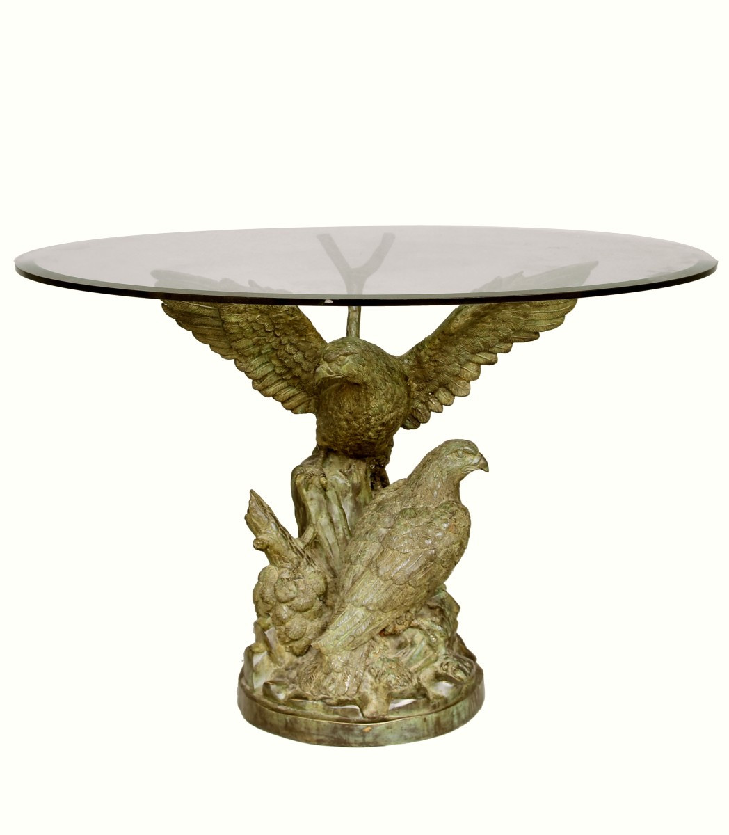 Middle Table With Bronze Eagles