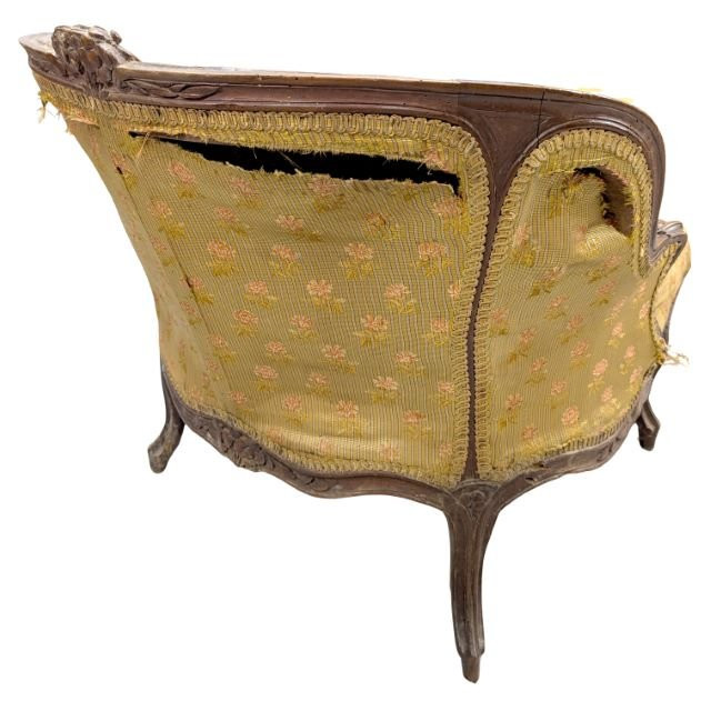 18th Century Duchesse Chaise Longue In Walnut-photo-3