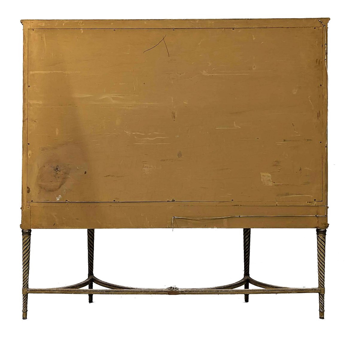 1900 Louis XVI Style Patinated Lacquered Display Case-photo-6