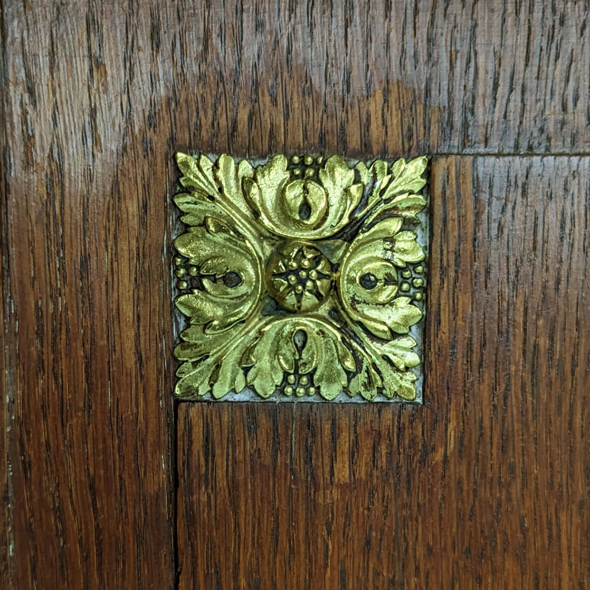 Bahut enfilade style Louis XVI en chêne vers 1900-photo-7