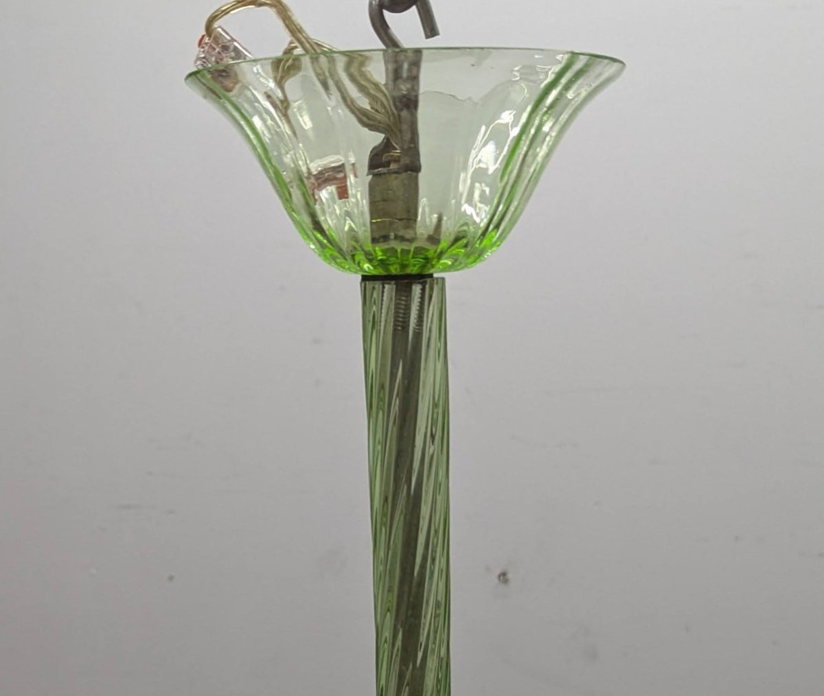 Murano Glass Chandelier Color Absynthe-photo-3