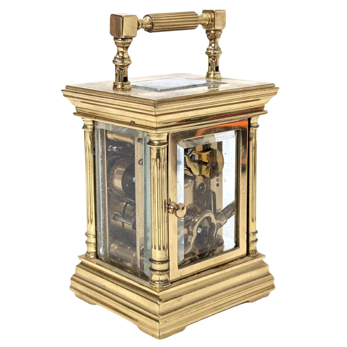Bronze Travel Clock By l'épée-photo-1