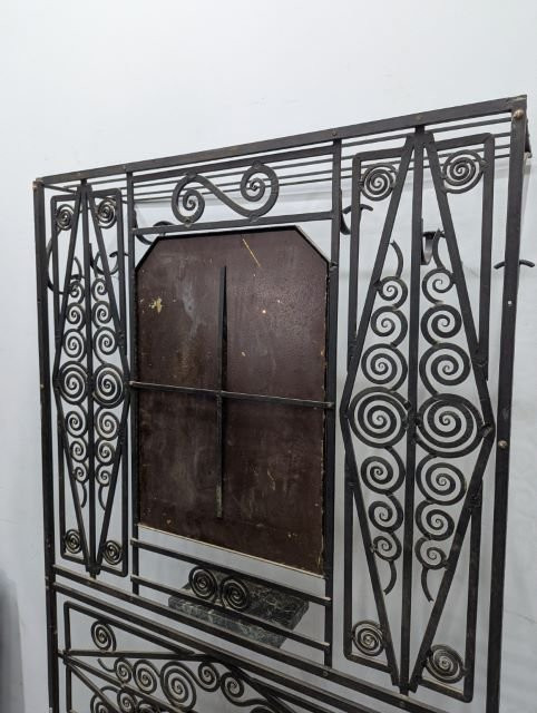 Wrought Iron Coat And Umbrella Stands 1930-photo-6