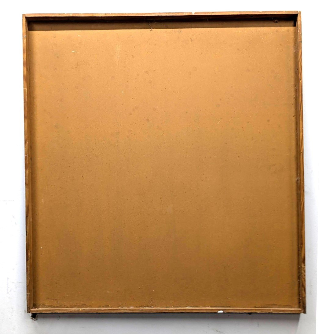 Still Life Oil On Cardboard By Rudolf Kundera-photo-4
