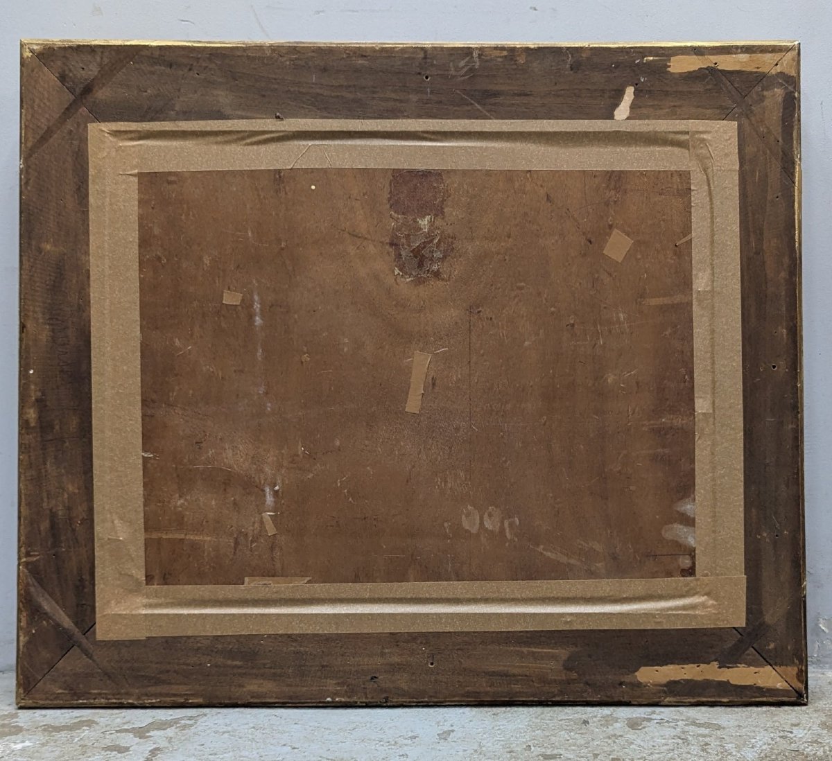 Oil On Panel By Louis Edouard Garrido Les Goudes Et l'Ile Maire-photo-4