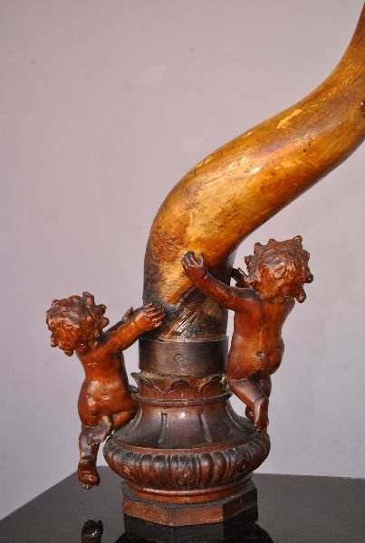 Sculptures aux bébés époque XIXème (paire)-photo-7