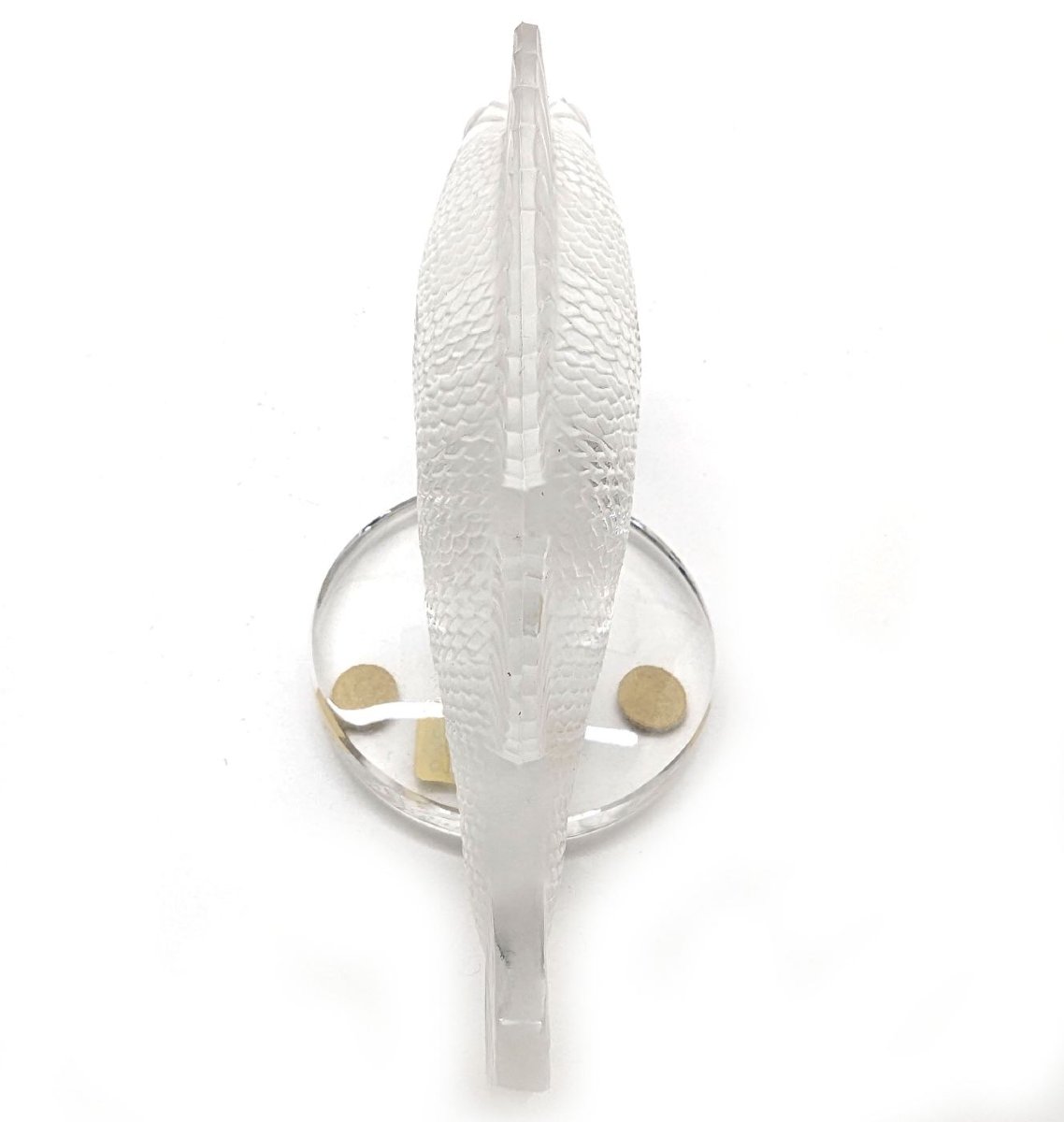 Lalique® France La Perche Frosted Glass Statuette-photo-2