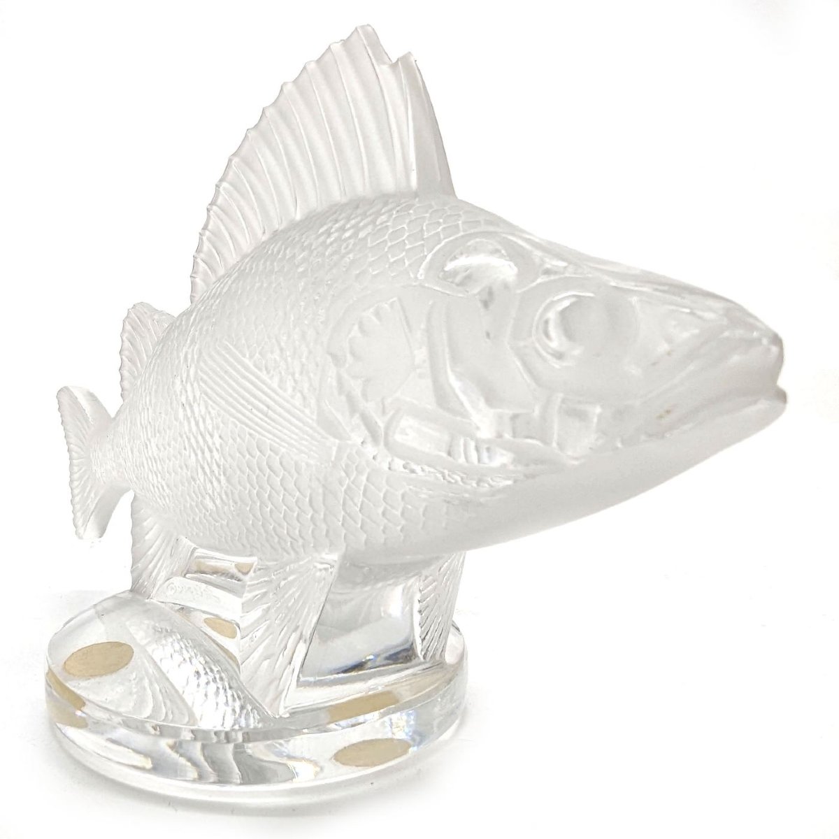 Lalique® France La Perche Frosted Glass Statuette-photo-6
