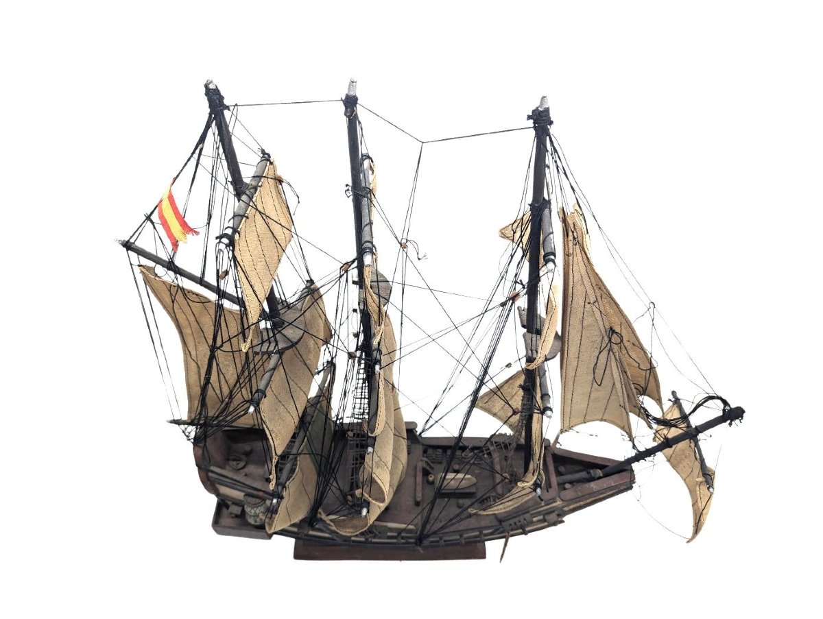 Maquette de bateau 3 mat La Licorne-photo-2