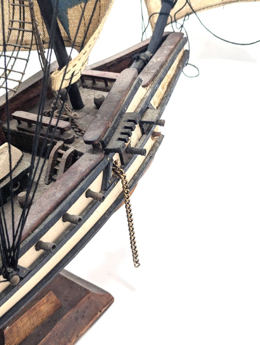 Maquette de bateau 3 mat La Licorne-photo-1