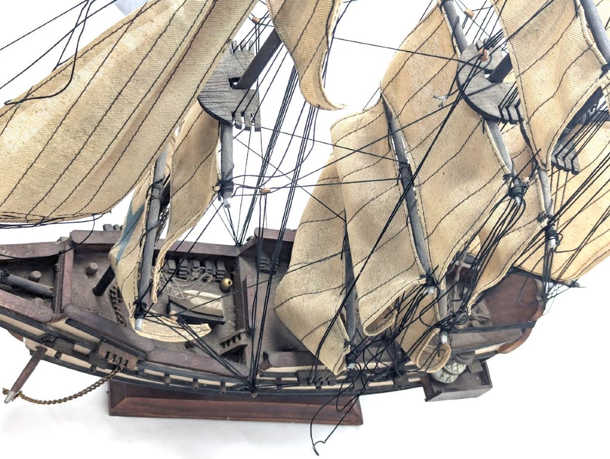 Maquette de bateau 3 mat La Licorne-photo-8