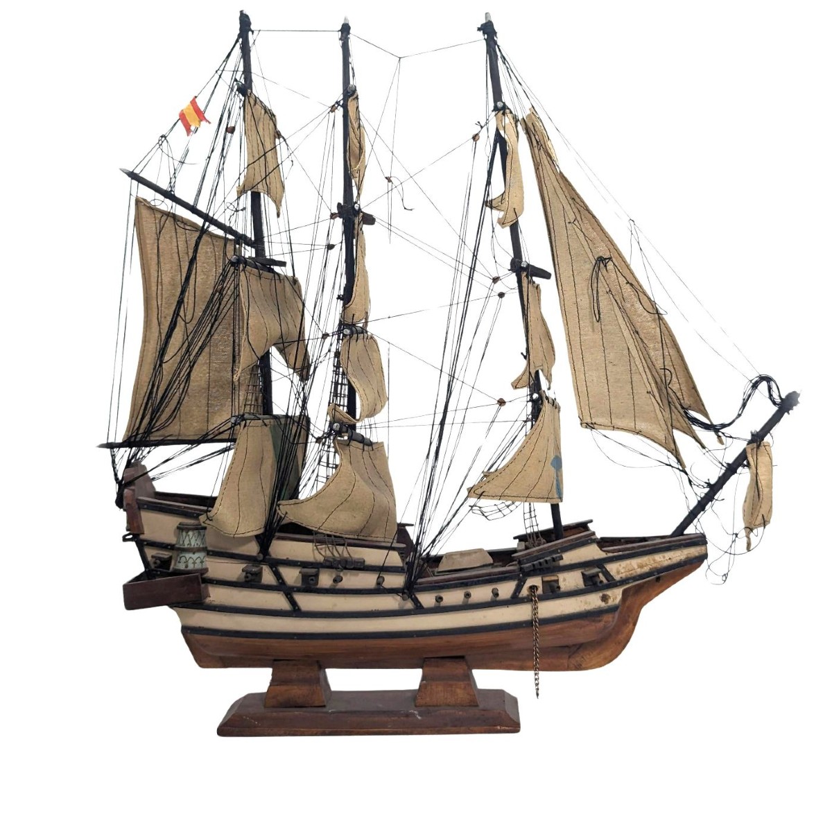 Maquette de bateau 3 mat La Licorne
