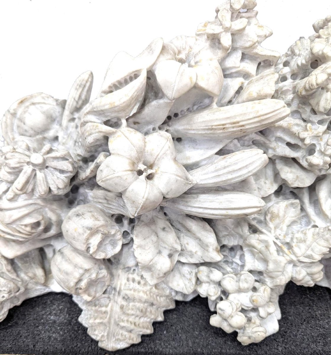 Carrara Marble Sculpture From The 19th Century-photo-1