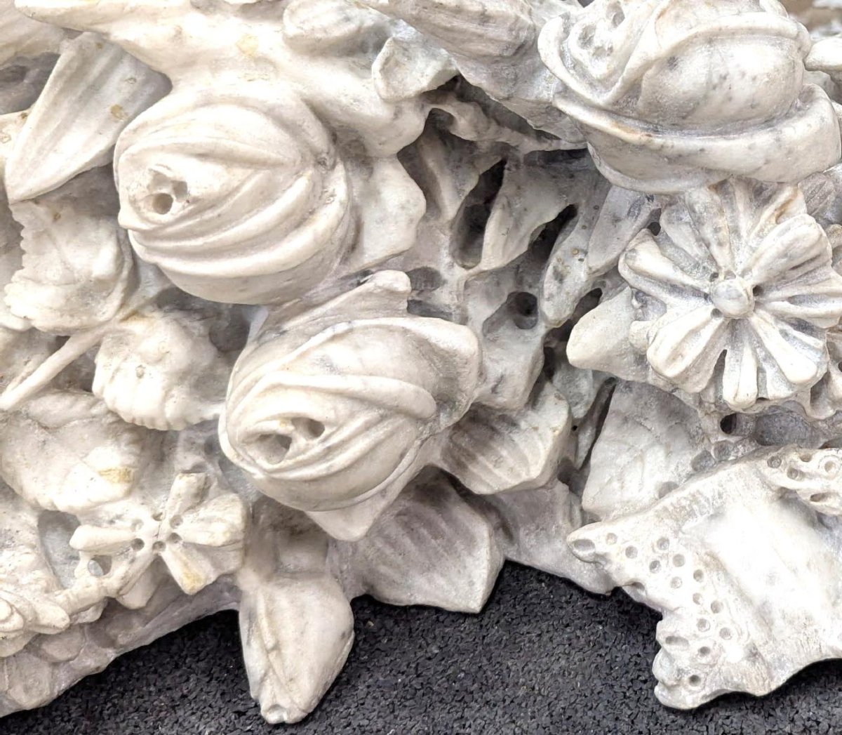 Carrara Marble Sculpture From The 19th Century-photo-4