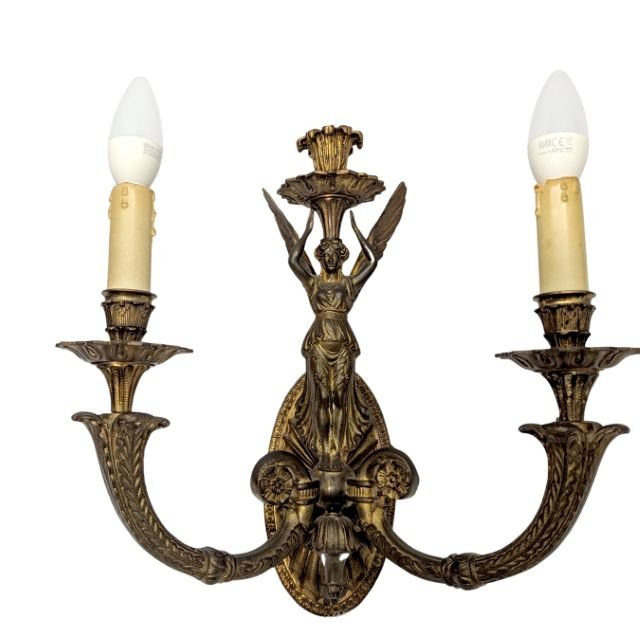 Pair Of Ormolu Sconces With Renown Names-photo-2