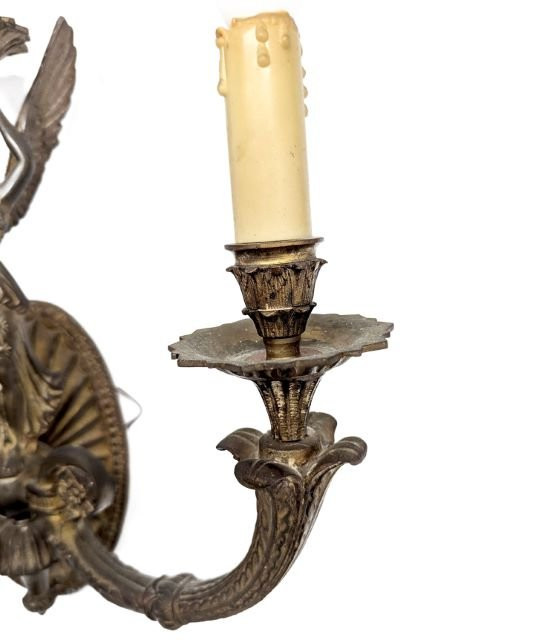 Pair Of Ormolu Sconces With Renown Names-photo-3