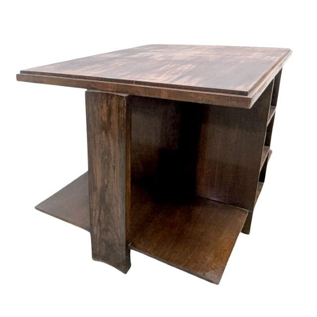 Table basse art déco Art déco 1930 en palissandre-photo-4