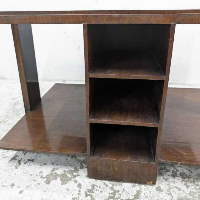 Table basse art déco Art déco 1930 en palissandre-photo-1