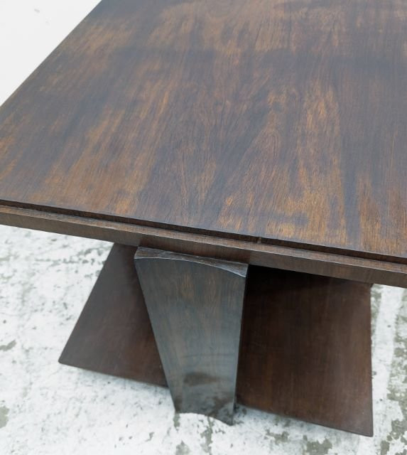 Table basse art déco Art déco 1930 en palissandre-photo-2