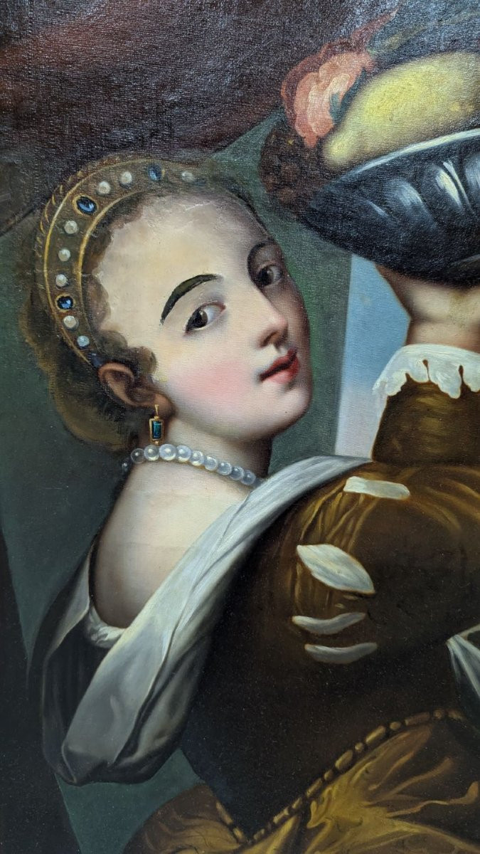Old Painting - Oil On Canvas : -photo-2